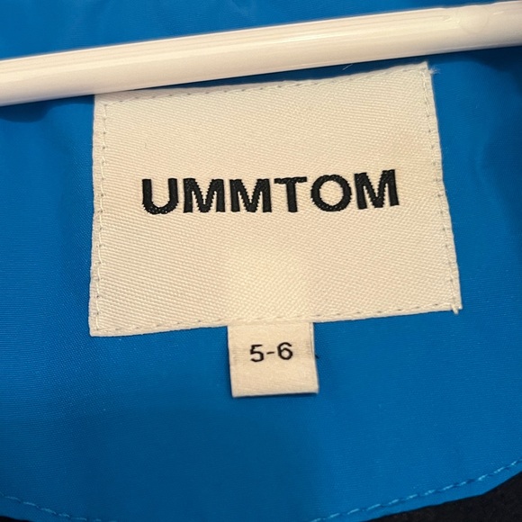 Boys UMMTOM Fully Lined Hooded Rain jacket Size 5-6 - Picture 2 of 8